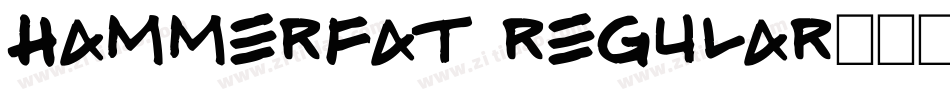 HammerFat Regular字体转换